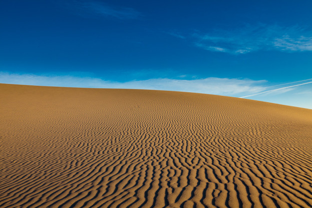 Bild von den Dünen im Death Valley Nationalpark