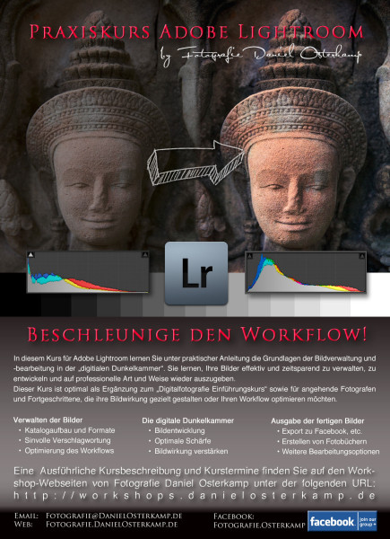 Adobe Lightroom Kurs München - Flyer