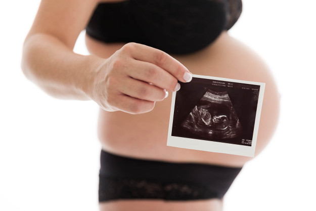 Babybauch Ultraschallbild